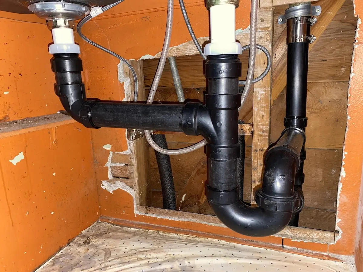 Professional Repiping Services equipment and tools on the job in Oklahoma City